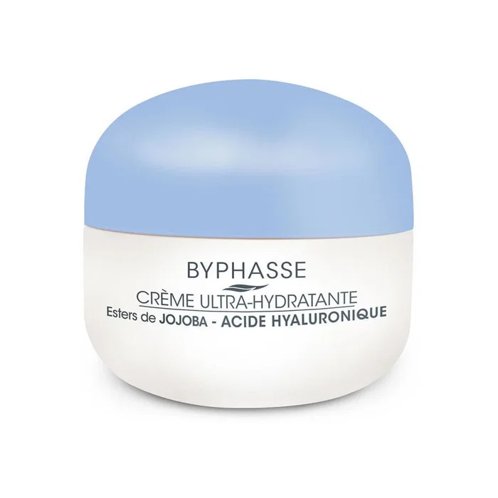 Byphasse Crème Ultra-Hydratante Acide Hyaluronique et Jojoba 50 ml Byphasse Crème Ultra-Hydratante Acide Hyaluronique et Jojoba 50 ml